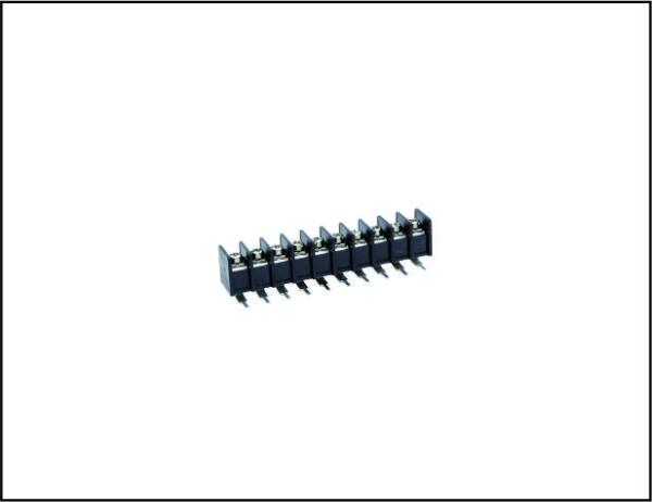 M3 Screw Terminal Power Distribution Block 7.62mm Pitch PA66 / PBT / UL94-V0 Brass 15A / 300V