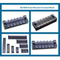 China 25A 12 Pole Terminal Block 230V 400V 660V Fixed Barrier Screw Plate Mount for sale