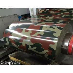 Camouflage Pre Painted Aluminum Sheet Width 700-1600MM Non Color Fading