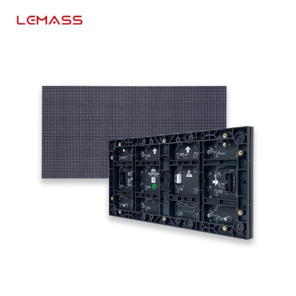Indoor P4 RGB LED Module , LED Display Screen Panel With 64x32 Resolution