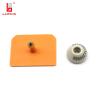 China Etiquetas de oreja RFID de baja frecuencia de cono FDX-B de 22MM con cierre para ganado porcino, bovino y ovino para granjas wholesale