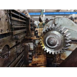 SAE 4320 Gear Shaping Pinion Straight Bevel Gear Of Cone Crusher For Mining Equipment