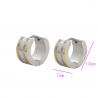 Wholesale xuping fashion earring Stainless Steel elegant Hoop Earrings for women