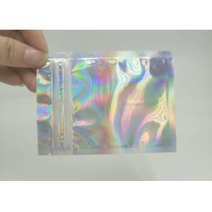 China Custom Printing Aluminum Foil Bags Plain Color SGS Certificated For Cosmetic Case supplier