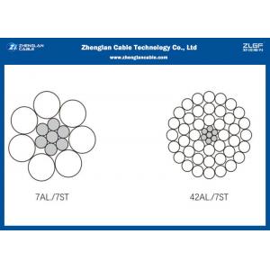 Overhead Bare Conductor ACSR 100/17mm2 Aluminum Conductor With Steel reinforced Cable