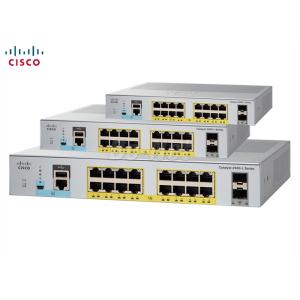 China Portos 120W dos ethernet PoE+ do interruptor WS-C2960L-16PS-LL 16 do gigabit do IOS Cisco de LAN Lite supplier