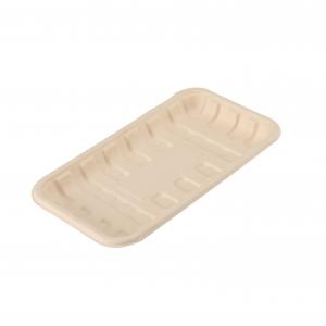 Customized Natural Rectangular Tray (Fruit And Vegetable Box) Microwave Safe Recyclable Eco Friendly