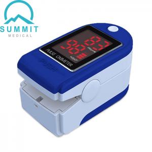 One Color LED Medical Fingertip Pulse Oximeter For Pediatric Adult