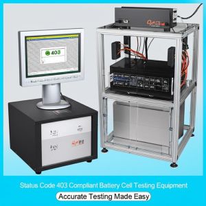 China Status Code 403 Compliant Battery Cell Testing Equipment Accurate Testing Made Easy wholesale