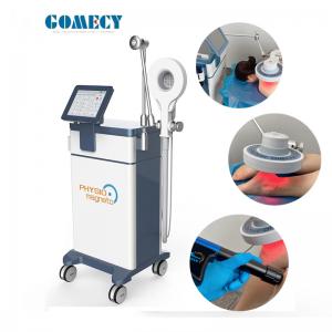 Multi-Functional 3 in 1 Large Touch Screen Shockwave PMST Infrared Light Machine for Body Pain Relief Fat  15 Treatments