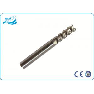 China 2 / 3 Flute Radius Cutter End Mills For Aluminum 92.5-94.0 HRA 38-42° supplier