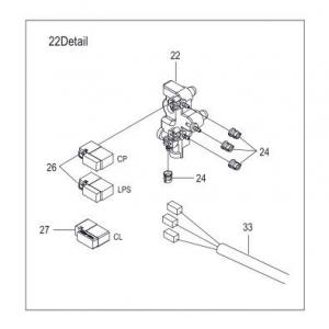 Murata Vortex Spinning Spare Parts SOLENOID VALVE 870-640-026 & 870-640-027 for MVS 870EX with best quality