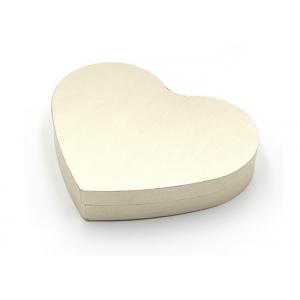 Matt Lamination Heart Shaped Gift Box With Art Paper / Greyboard Material