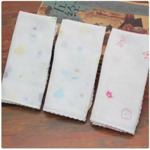 Plain / Woven Toddler Drool Bibs , Bamboo Gauze Fabric For Newborn Sensitive Skin