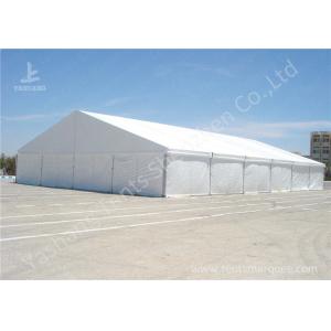 China White Water proof PVC Textile Cover Outdoor Party Tents Anodized Aluminum Alloy Frame supplier