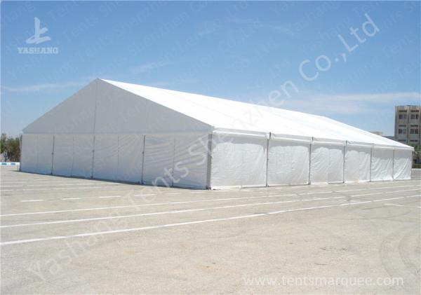 White Water proof PVC Textile Cover Outdoor Party Tents Anodized Aluminum Alloy