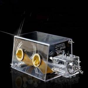 Transparent Vacuum Atmospheres Glove Box , Acrylic Lab Glove Box Isolator