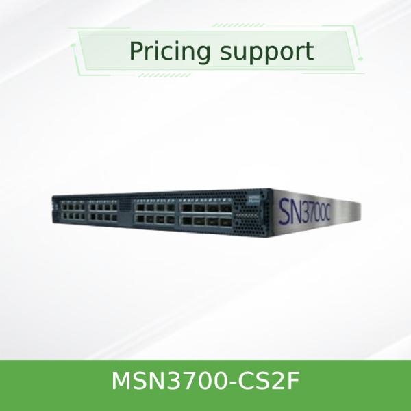 MSN3700-CS2F Spectrum-2 Based 100GbE 1U Open mellanox network Switch with Onyx 32 QSFP28 Ports
