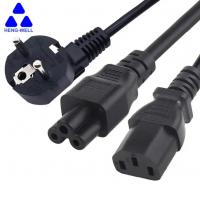 China VDE KC 3 Prong Power Cord ,16A 250V C13 C5 Plug Male To Female AC Power Cord on sale