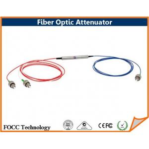 China Inline Fixed Value Fiber Optic Attenuator Single Mode With ST FC SC LC Connector supplier