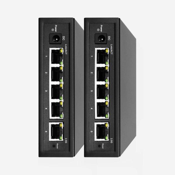 La capa 2 manejó 2,5 GB del interruptor 5 de ayuda de detección auto QoS de los puertos 2.5G RJ45