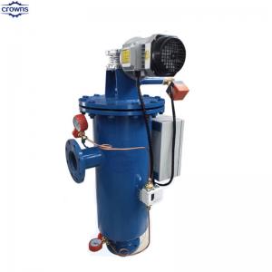 China China manufacture low price high quality stainless steel automatic self cleaning brush filter backwash type water filter supplier