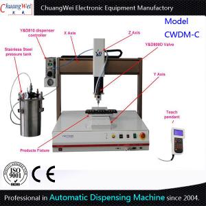 China Automated Dispensing Machine Adhesive Dispenser With Tank Easy Programming on sale 