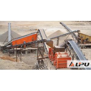 Wheel Type Stone Crushing Plant Heavy Equipment For Copper Ore