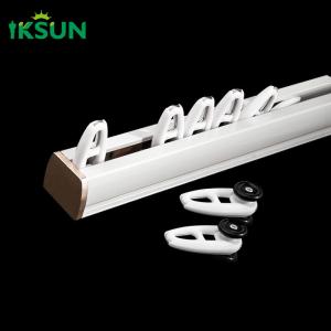 6063 Aluminium Recessed Curtain Track For Home Aluminium Curtain Rails