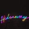 Wall Mountable RGB LED Neon Signs Ceiling Hanging Neon Bar Open LED Sign