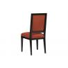 China Red Wooden Restaurant Dining Chairs , Restaurant Dining Room Chairs wholesale