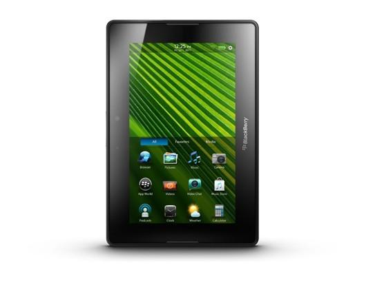 PC de la tableta del libro de estrategias de Blackberry con la navegación y servicios ubicación-basados