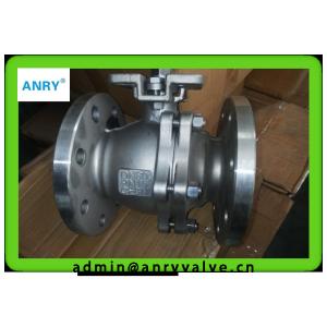 China PTFE Seat  Floating Ball Valve Flanged RF WCB Body Fire Safe supplier