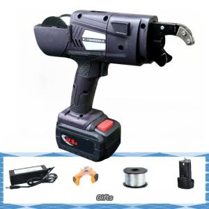 China Tiendas de materiales de construcción Máquina de unión de rebarras de mano de 12 V con accesorios alambre de bobina wholesale