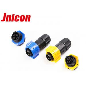 20 Amp Waterproof Plastic Connector Panel Mount Male Plug With Female Socket