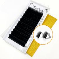 China 0.05mm Russian Volume Eyelash Extensions , Synthetic Mink Lash Extension on sale