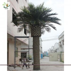 UVG PTR013 20ft Giant fake palm tree dubai with UV leaves for outdoor beach decoration