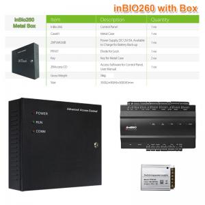 China Two Doors Access Control Panel with Power Adapter Box Support Access 3.5 Software TCP/IP/RS485/Wiegand(inBio260/BOX) supplier