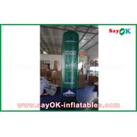 China Customized Inflatable LED Pillar With Full Printing , Inflatable Advertising Tube on sale