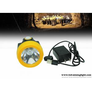 China Water - Proof 10000lux High Beam Cordless Coal Mining Lights 3.9ah Rechargeable Battery supplier