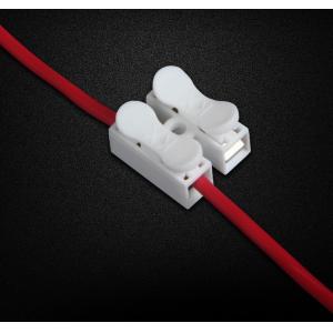 China 2 Pole Quick Wire Connector Terminal Block Spring Connector LED Strip Lighting supplier