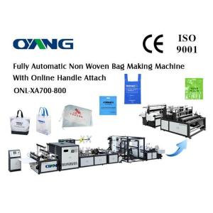 China Leve/saco não tecido automático do saco de compras que faz a máquina Eco amigável supplier