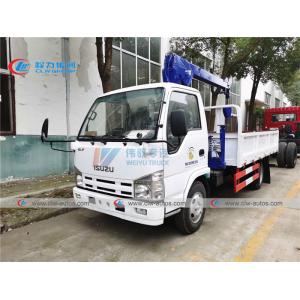 China ISUZU Mini Cargo Lorry Mounted 2T 3.2T Telescopic Boom Crane supplier