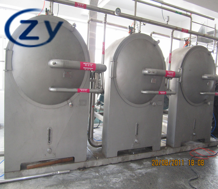 15kw Tapioca Starch Machine Continue Sieving Starch Extraction Machine