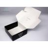 Customized White Paper Takeaway Boxes For Macaroon / Cake Gift Stacks Tightly