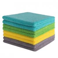 China High Water Absorption Cellulose Cleaning Cloths Microfiber Cleaning Cloth 30x30cm on sale