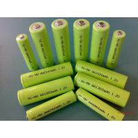 China Green 1.2V DVD NIMH Rechargeable Battery AA 2700mAh With ROHS on sale
