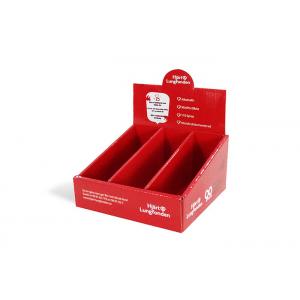 China Mini Retail Tabletop Cardboard Display Stands Boxes With Heart Lung Foundation supplier