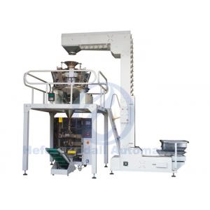 Pillow Bag Vertical Form Fill Seal Machine With 10 Heads Computer Combination Weigher