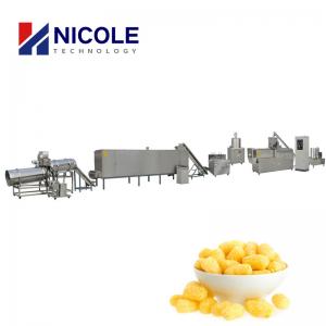 China Automatic Puffed Rice Manufacturing Machine / Maize Snacks Making Machine supplier